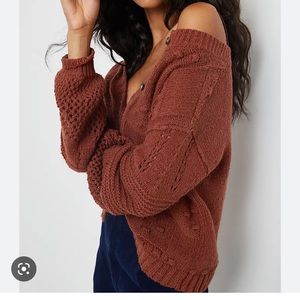 Pilcro Diana Cropped Cardigan